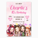 Blackpink Birthday Invitation