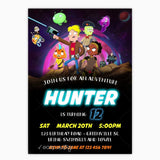 Final Space Birthday Invitation