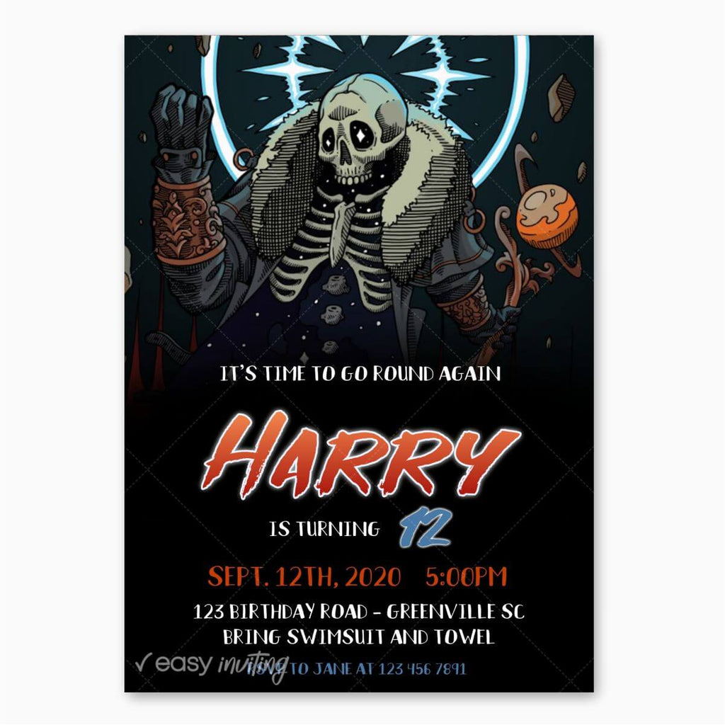 Loop Hero Birthday Invitation - Print Me Pretty