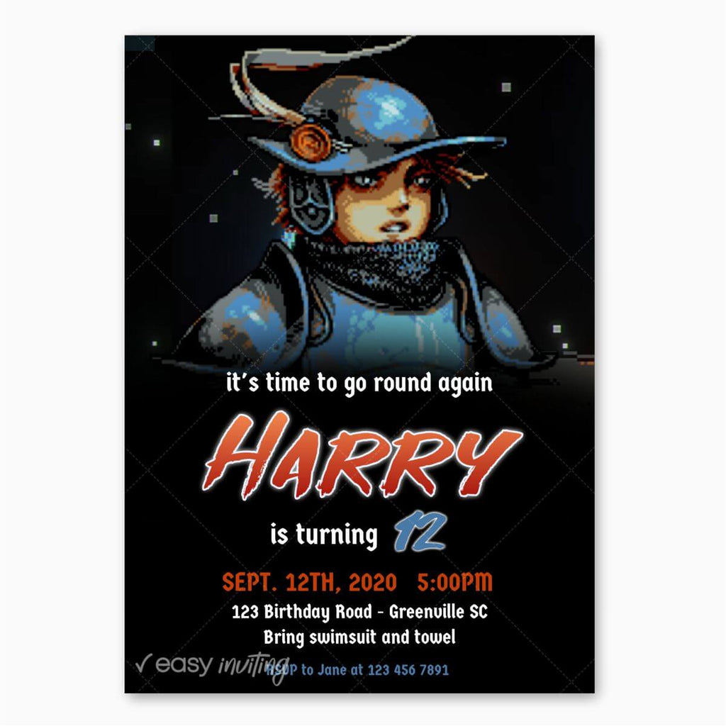 Loop Hero Birthday Invitation - Print Me Pretty