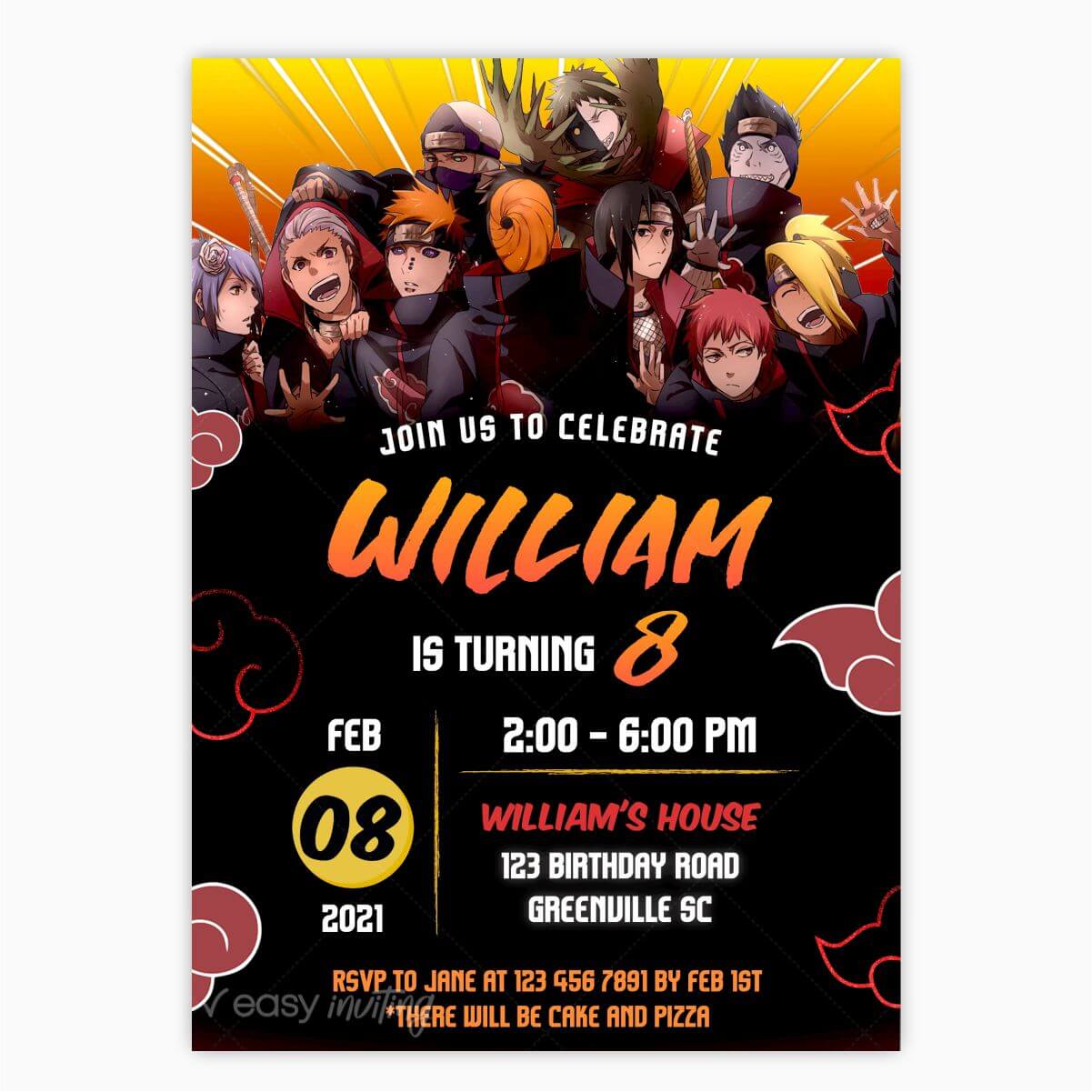 Akatsuki Naruto Invitation – Easy Inviting akatsuki-naruto-invitation-easy-inviting