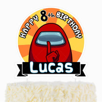 Among Us Cake Topper - Print Me Pretty