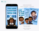 Boss Baby Birthday Invitation Video - Boy