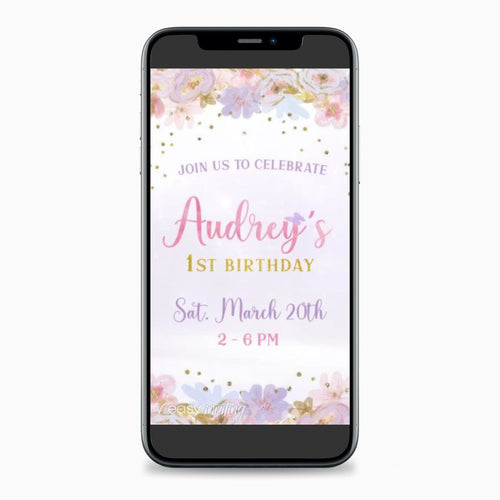 Butterfly Video Invitation - Print Me Pretty