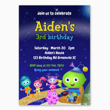 Creative Galaxy Birthday Invitation