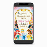 Disney Princesses Video Invitation