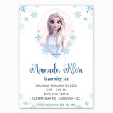 Frozen 2 Elsa Birthday Invitation