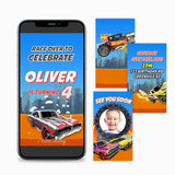 Hot Wheels Video Invitation
