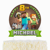 Minecraft Cake Topper