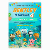 Octonauts Birthday Invitation