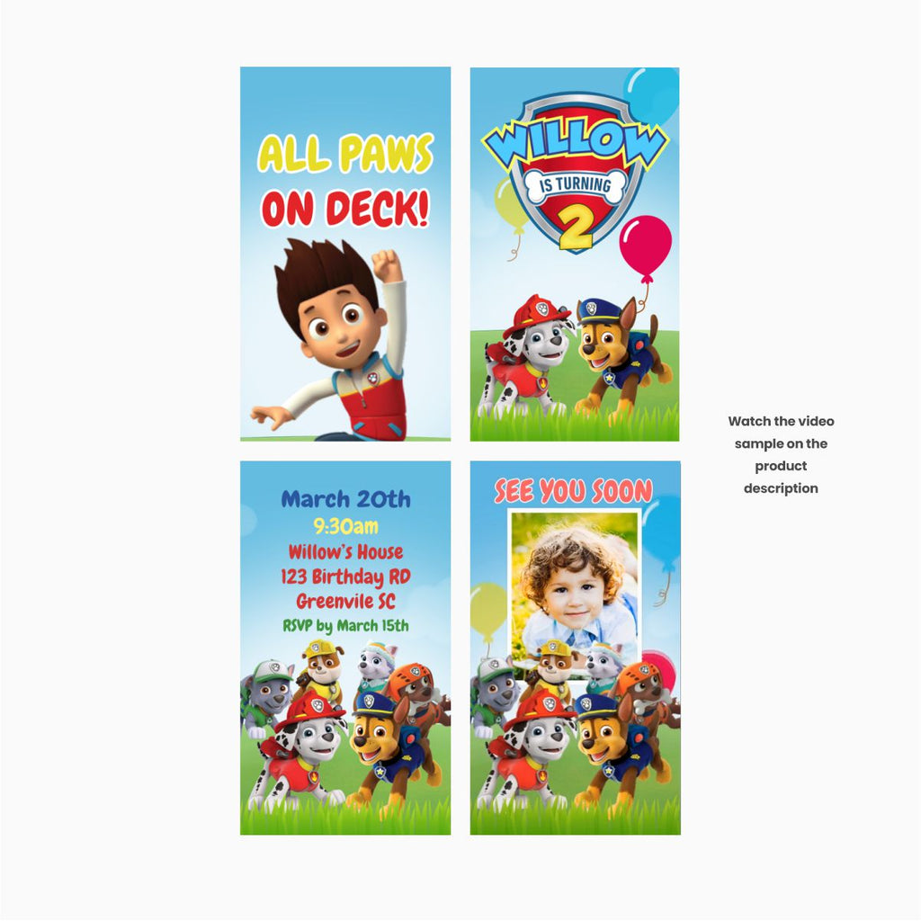 Paw Patrol Birthday Invitation Video Animated Card – Easy Inviting paw-patrol-birthday-invitation-video-animated-card-easy-inviting