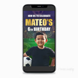 Soccer Video Invitation