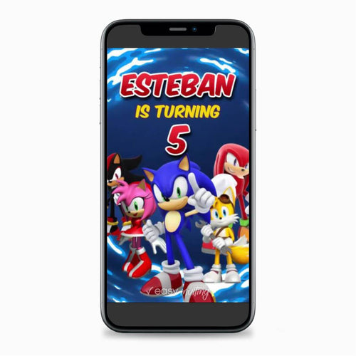 Sonic Video Invitation - Easy Inviting