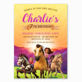 Spirit Untamed Birthday Invitation