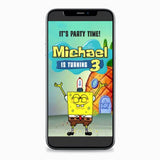 SpongeBob Video Invitation