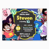 Steven Universe Birthday Invitation