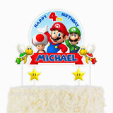 Super Mario Cake Topper DIY