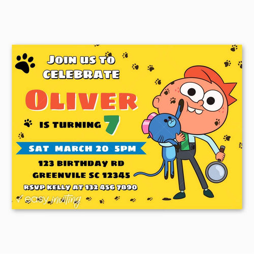 Tig and Seek Birthday Invitation - Print Me Pretty
