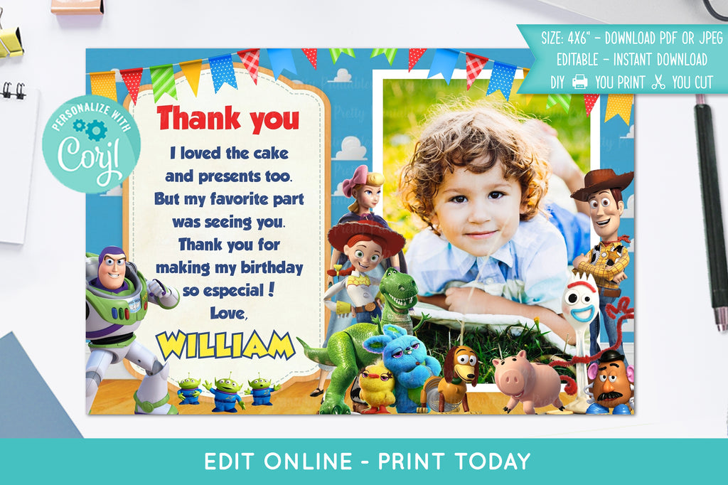 Toy Story 4 Party Printables Bundle - Print Me Pretty